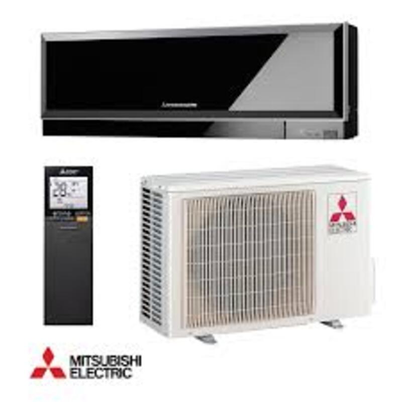 Инверторен климатик Mitsubishi MSZ-EF35VGB – 12 000 BTU, черен гланц