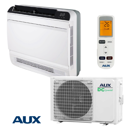 AUX AMCO‑H14/4R3A – подово тяло, 14000 BTU, Wi‑Fi, A++/A+