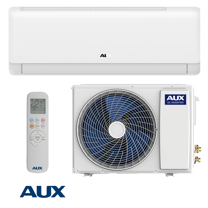 AUX New‑Q ASW‑H24F7B4 / QCR3DI‑C0 – 24 000 BTU, A++/A+, плазмен филтър, Wi‑Fi