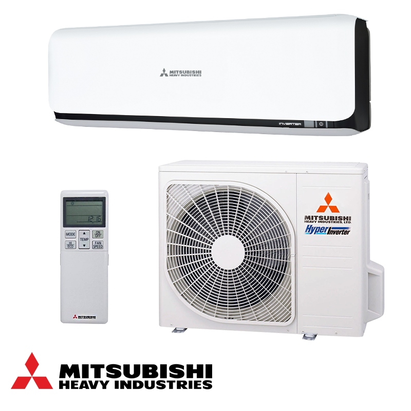 Инверторен климатик Mitsubishi Heavy Industries SRK25ZSX-WB – 2.5 kW, енергиен клас A++, тих режим