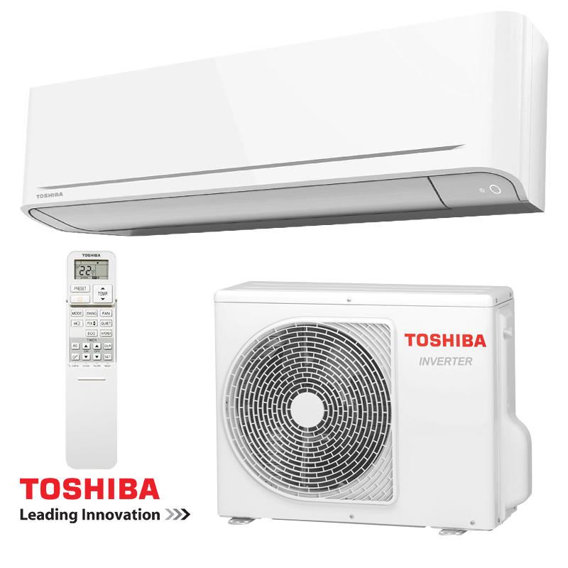 Toshiba Yukai RAS-24E2KVG-E + RAS-24E2AVG-E Инверторен климатик