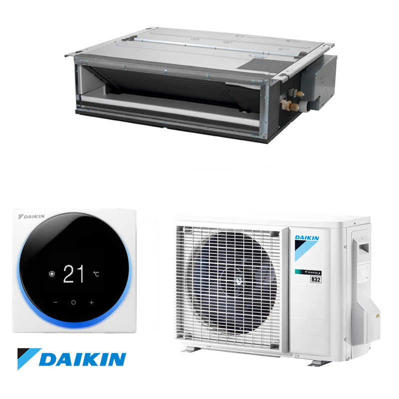 Инверторен канален климатик Daikin FDXM25F9 / RXM25R – 2.5 kW