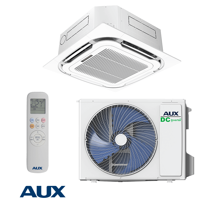 Казетъчен климатик AUX ALCA‑H24/NDR3HYB – 7 kW, A++/A+, 360° разпределение, Wi‑Fi готов