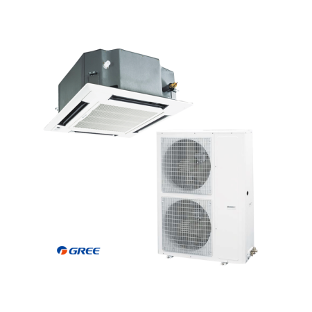 Gree GUD125T1 + GUD125W1/NhA-S Касетъчен климатик